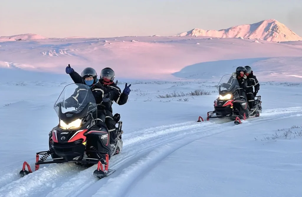 Myvatn Geotravel snowmobile